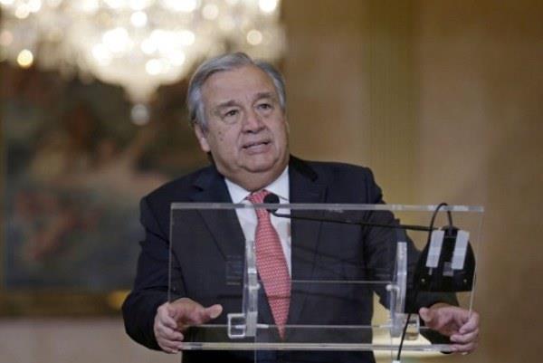 انتونيو غوتيريس الامين العام للأمم المتحدة