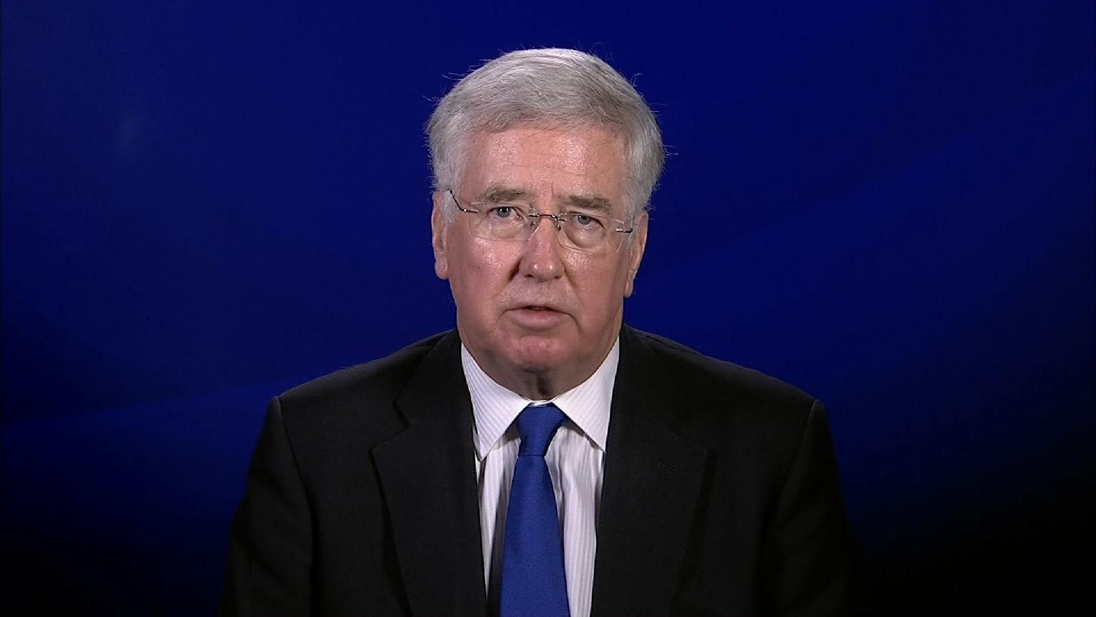 وزير الدفاع البريطاني مايكل فالون