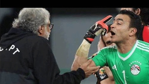 احمد ناجى وعصام الحضرى احمد ناجى وعصام الحضرى