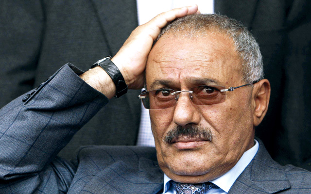 الرئيس اليمنى السابق على عبد الله صالح الرئيس اليمنى السابق على عبد الله صالح