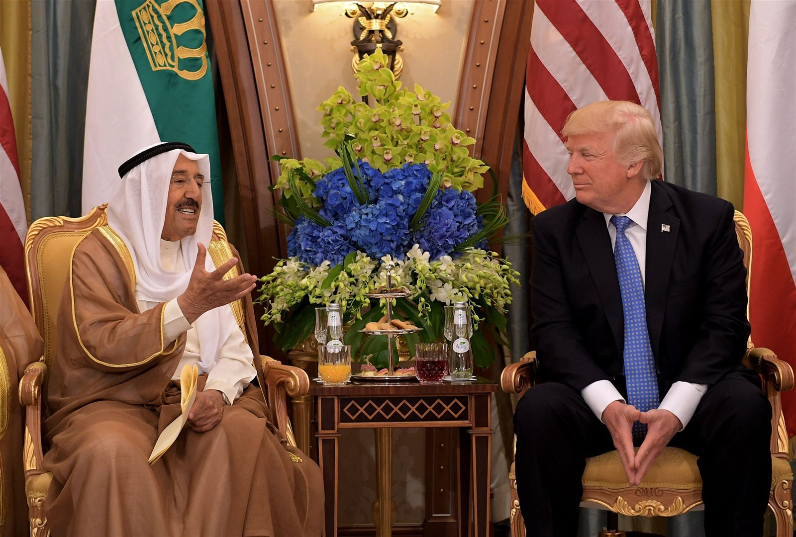 امير الكويت وترامب امير الكويت وترامب