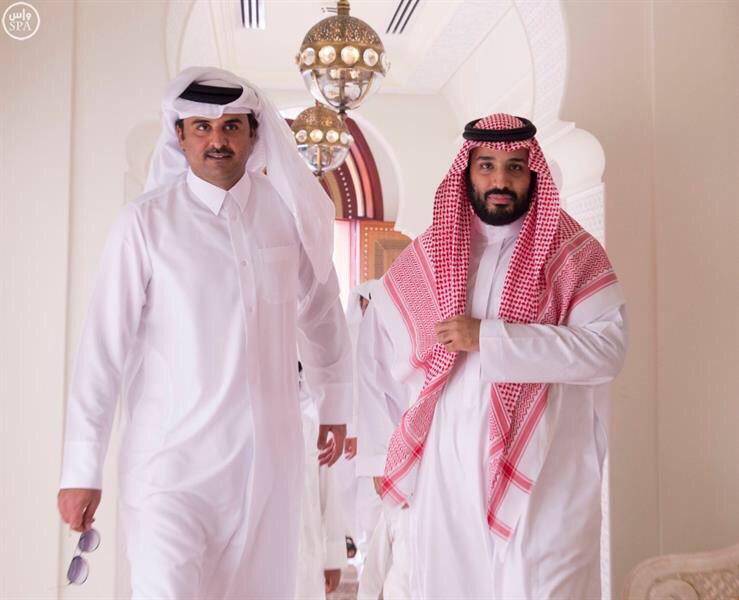 محمد بن سلمان وتميم