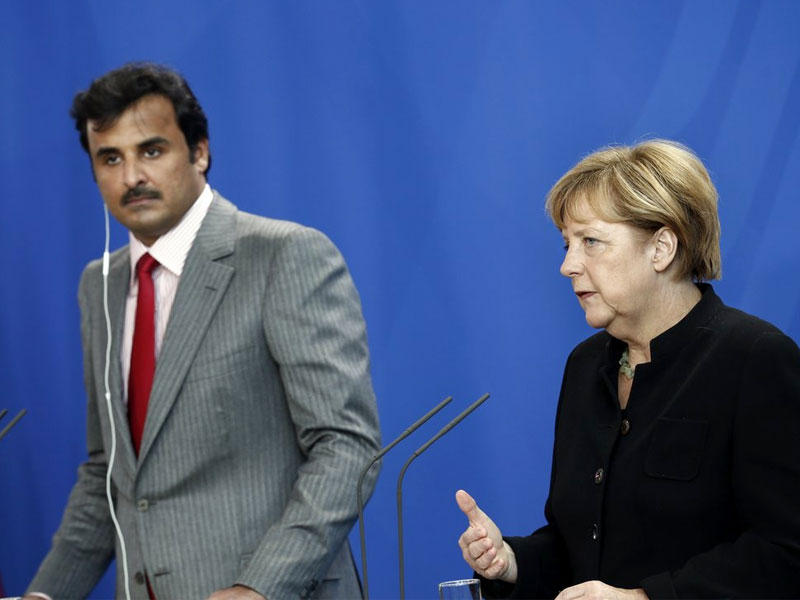 زيارة أمير قطر لبرلين