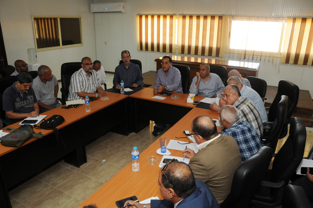 جانب من زيارة مدبولى للمدينة اليوم