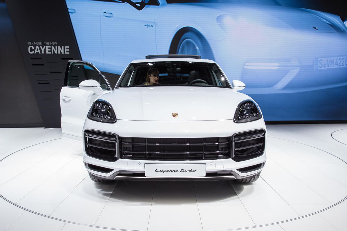 بورش تستغل فرانكفورت لتكشف عن بورش كايين تيربو 2018