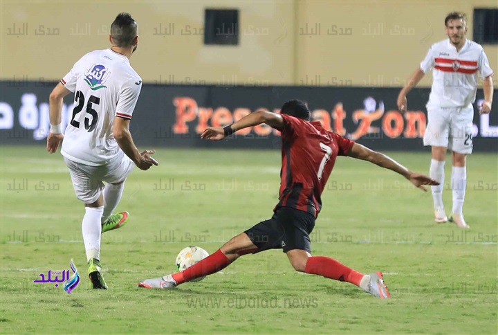 جانب من لقاء الزمالك والداخلية