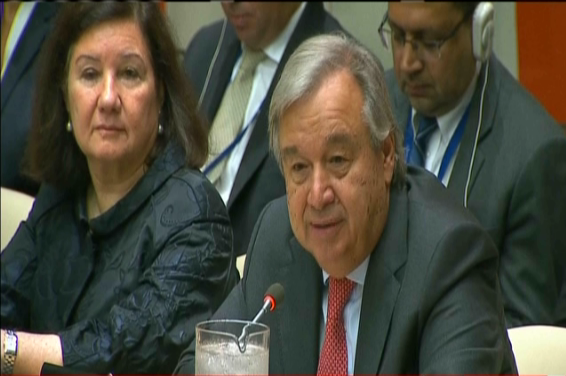 أنطونيو جوتيريس الامين العام للأمم المتحدة