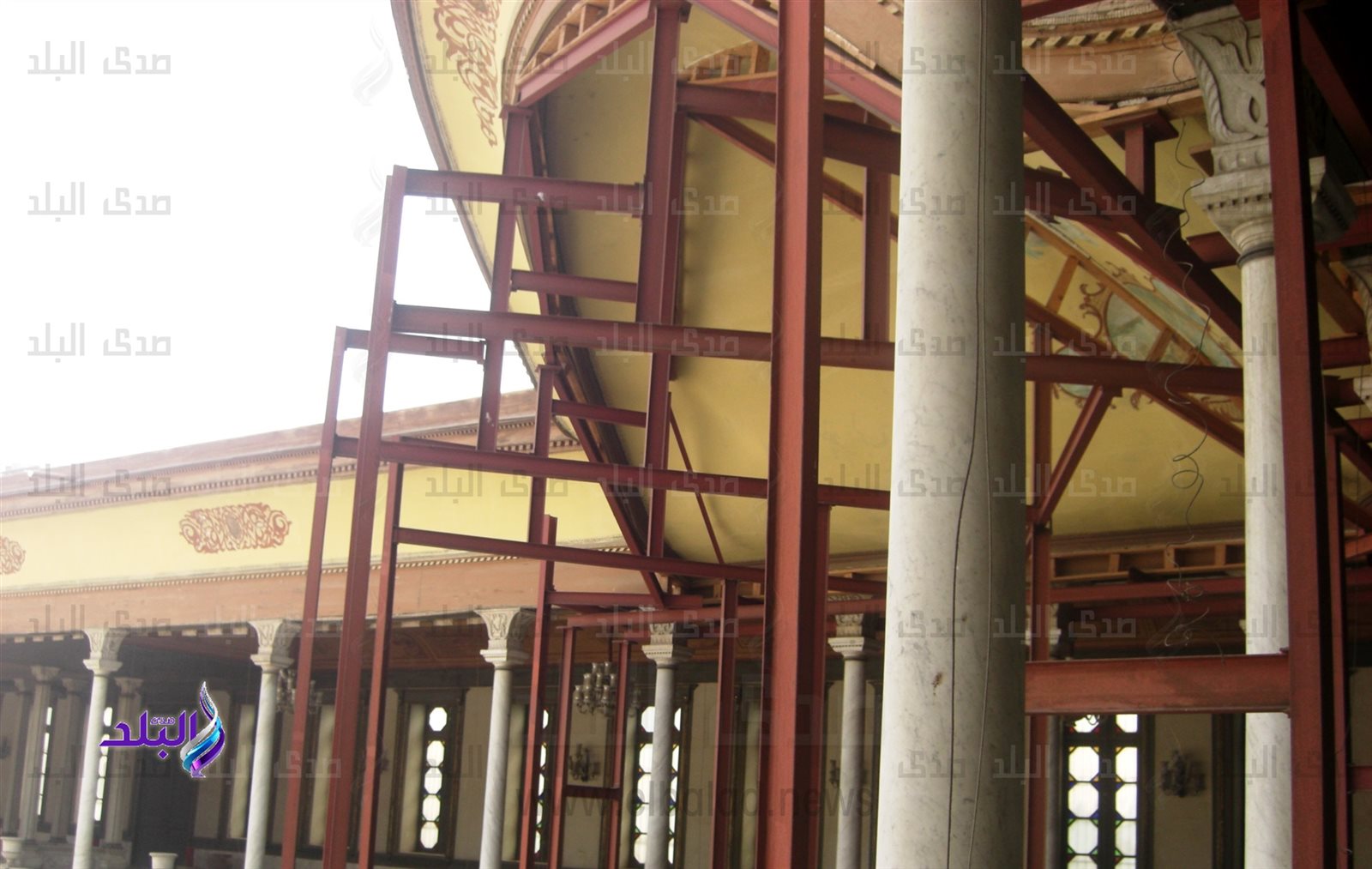 قصر محمد علي يحتاج لترميم منذ سنوات 