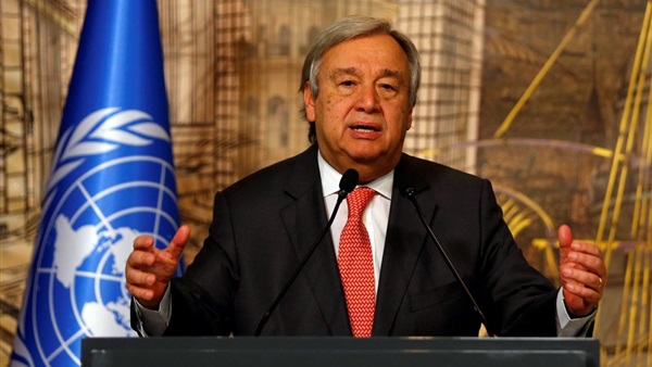 الأمين العام للأمم المتحدة أنطونيو جوتيريش