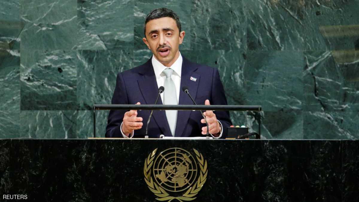 وزير الخارجية الإماراتي الشيخ عبدالله بن زايد وزير الخارجية الإماراتي الشيخ عبدالله بن زايد