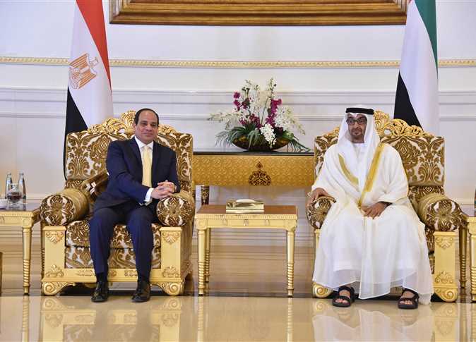 السيسي في الإمارات - صورة أرشيفية السيسي في الإمارات - صورة أرشيفية