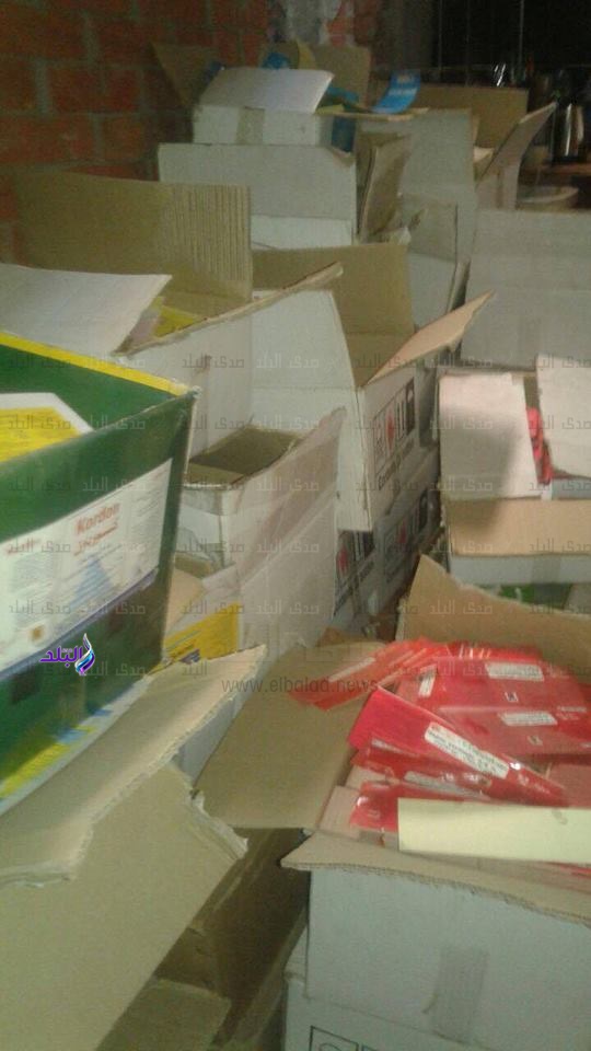 مصادرة 8000 عبوة مبيدات زراعية 
