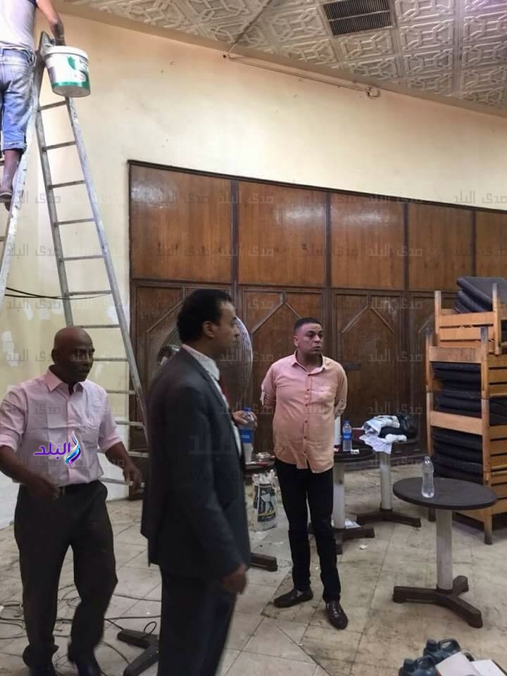 تجهيز وتطوير إستراحة المحامين