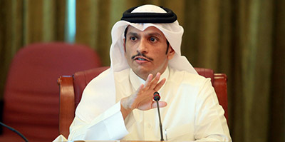 وزير الخارجية القطري وزير الخارجية القطري