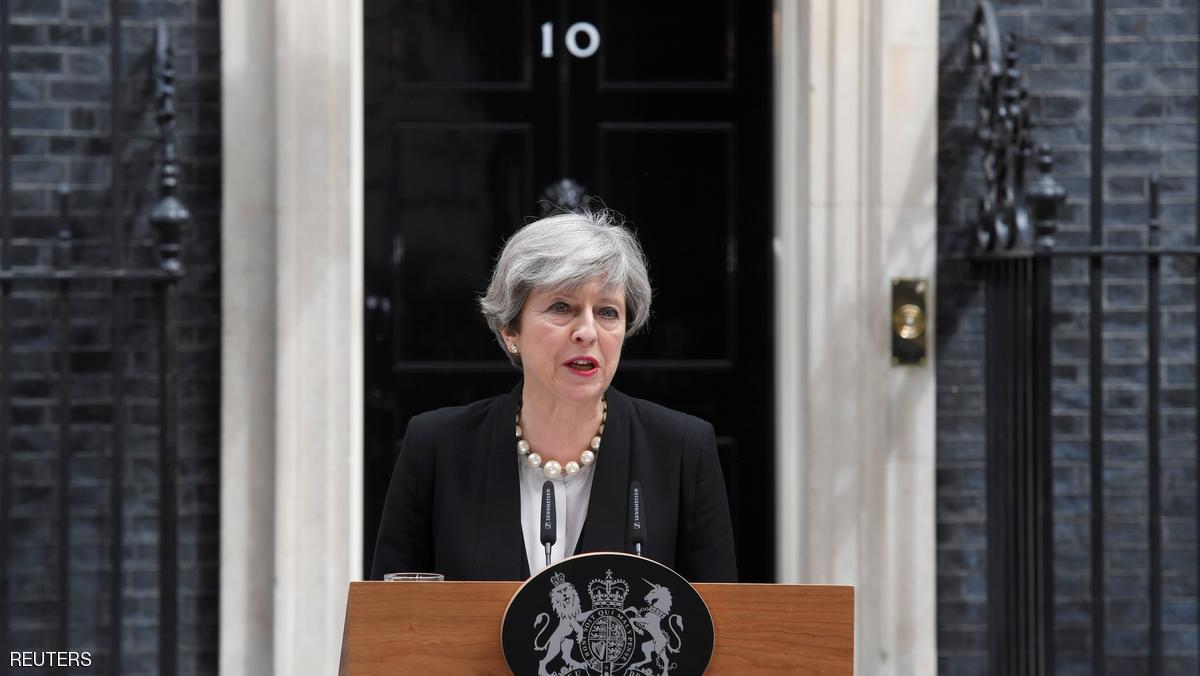 رئيسة الوزراء البريطانية تريزا ماي
