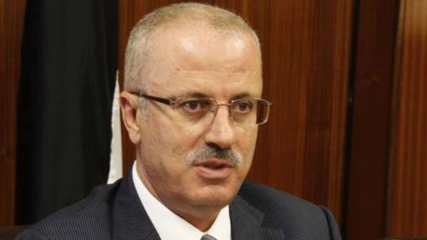 رئيس الحكومة الفلسطينية رامي الحمد الله