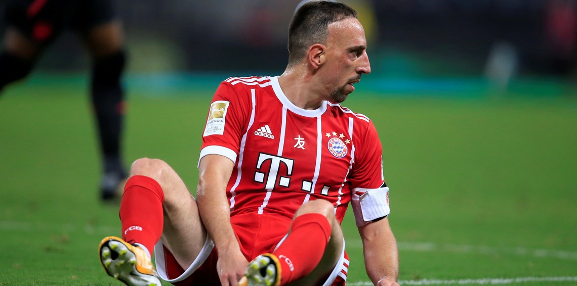 فرانك ريبيري لاعب بايرن ميونيخ الألماني فرانك ريبيري لاعب بايرن ميونيخ الألماني