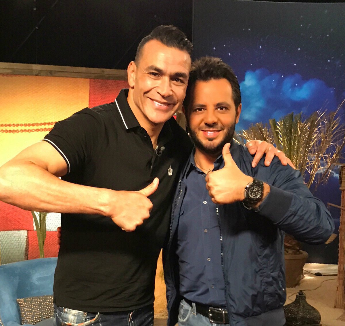المذيع اللبنانى نشيان ييشجع مصر بهتاف : أرقص يا حضرى المذيع اللبنانى نشيان ييشجع مصر بهتاف : أرقص يا حضرى