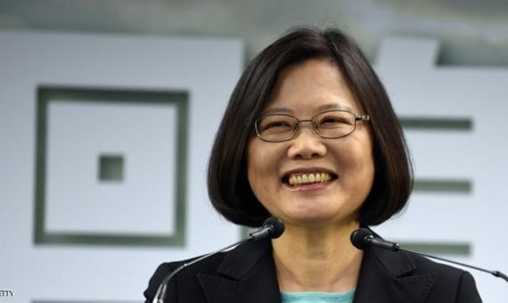 رئيسة تايوان تساي إينج وين