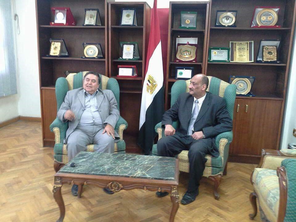 رئيس اتحاد المكفوفين أحمد عوين