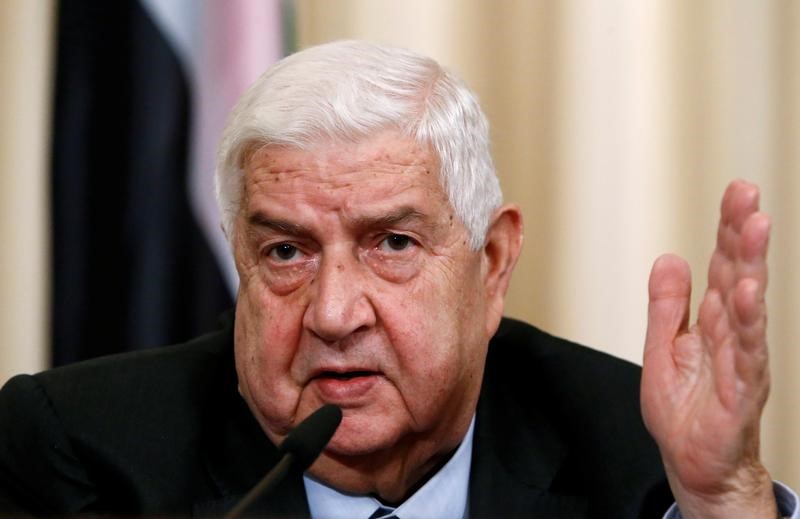 وزير الخارجية السوري وليد المعلم وزير الخارجية السوري وليد المعلم