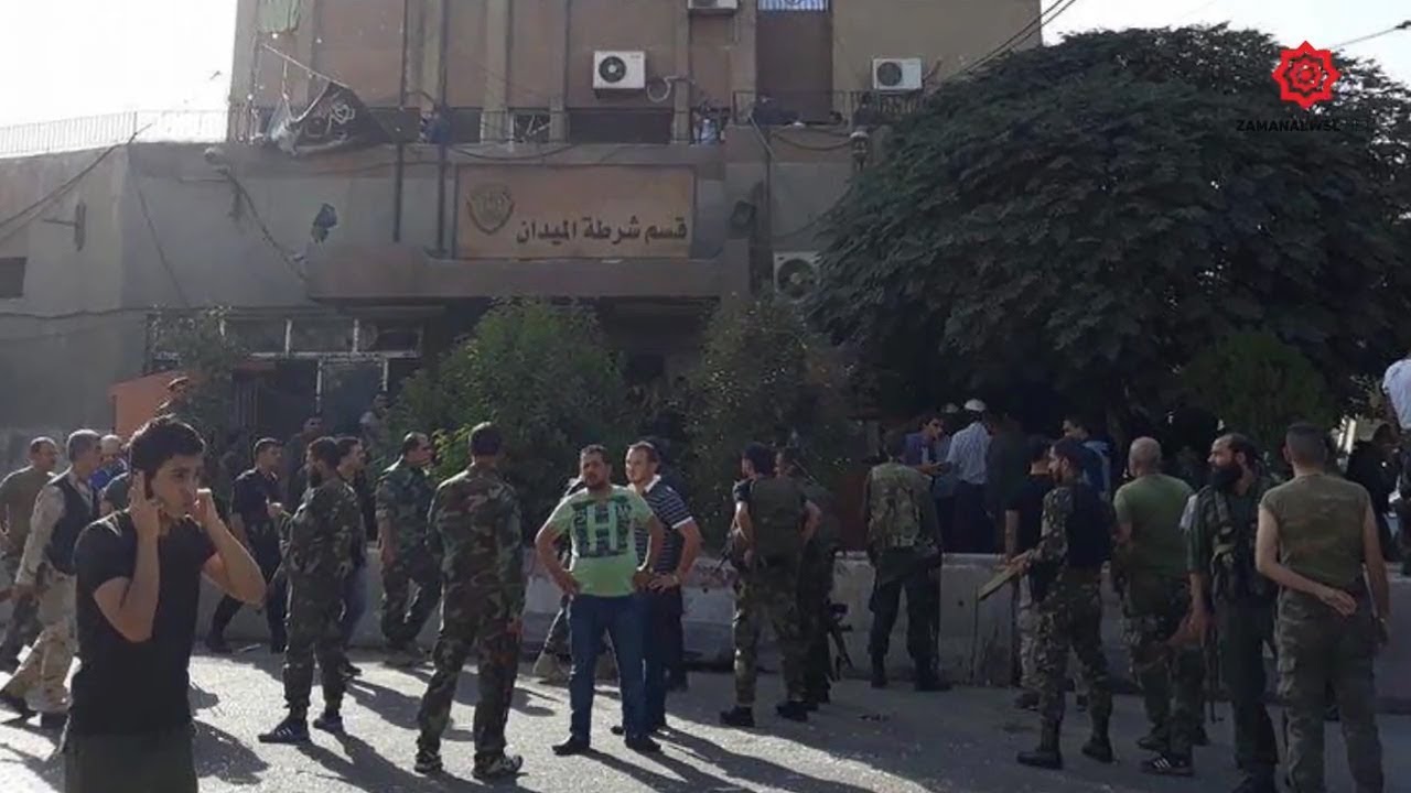 هجوم على مقر الشرطة في دمشق