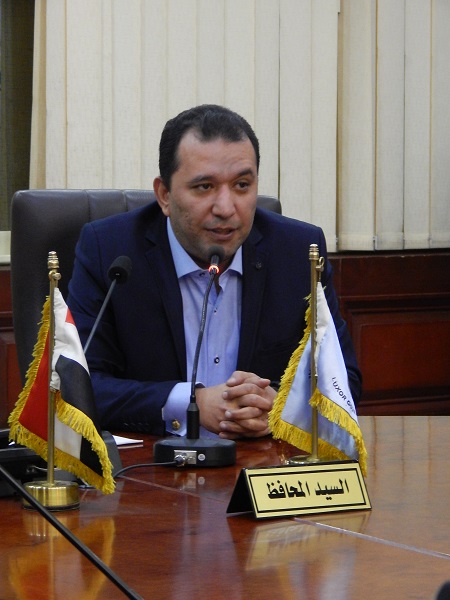 محافظ الأقصر محمد بدر محافظ الأقصر محمد بدر
