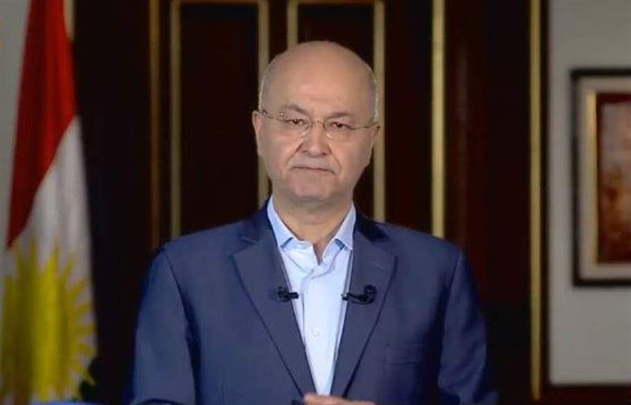 رئيس التحالف من أجل الديمقراطية والعدالةالعراقي برهم صالح 