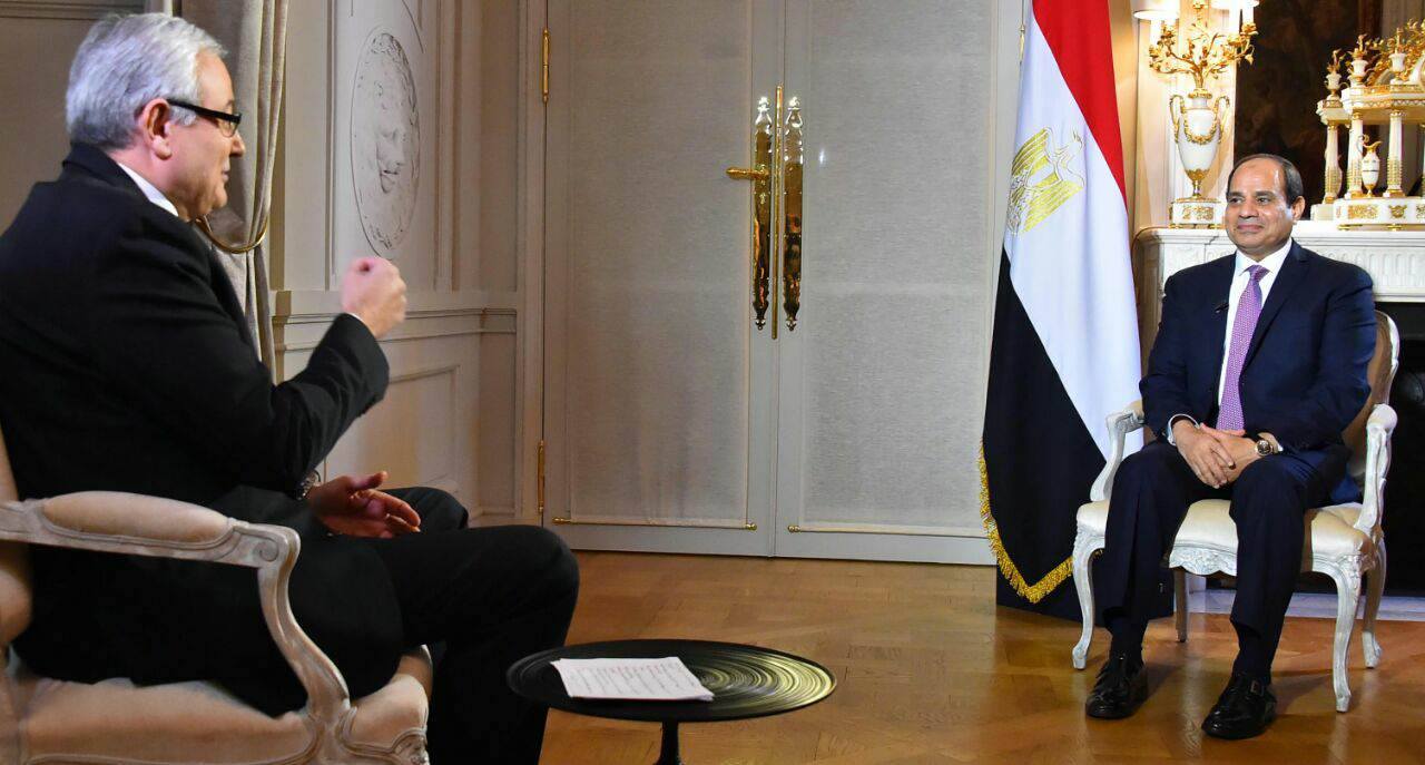 حوار قناة فرانس 24 مع الرئيس السيسي حوار قناة فرانس 24 مع الرئيس السيسي
