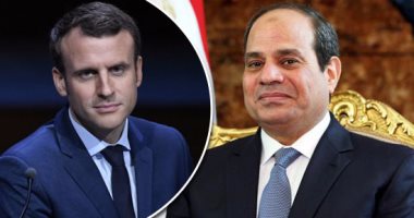 الرئيس السيسي ونظيرة الفرنسي