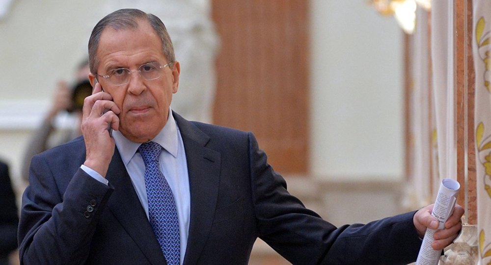 وزير الخارجية الروسي سيرجي لافروف