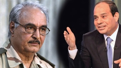 السيسي وحفتر السيسي وحفتر
