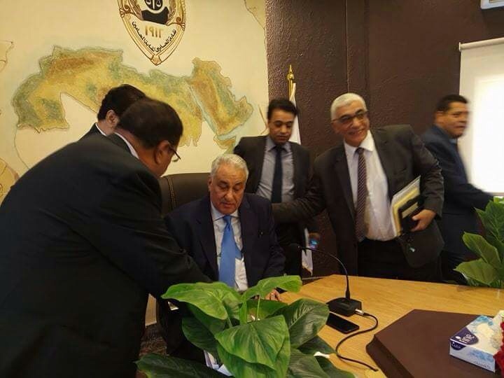 بدء اجتماع "المحامين" بقاعة المجلس الجديدة