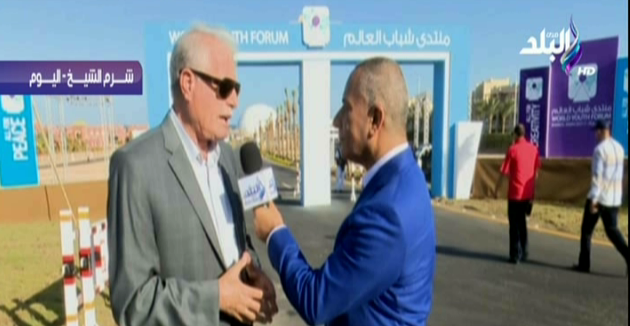 محافظ جنوب سيناء والإعلامي أحمد موسى