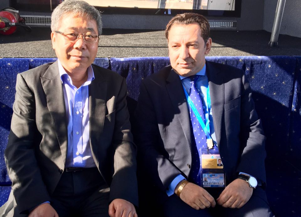 السفير أشرف منير مرحبا بنائب رئيس الوزراء الصيني