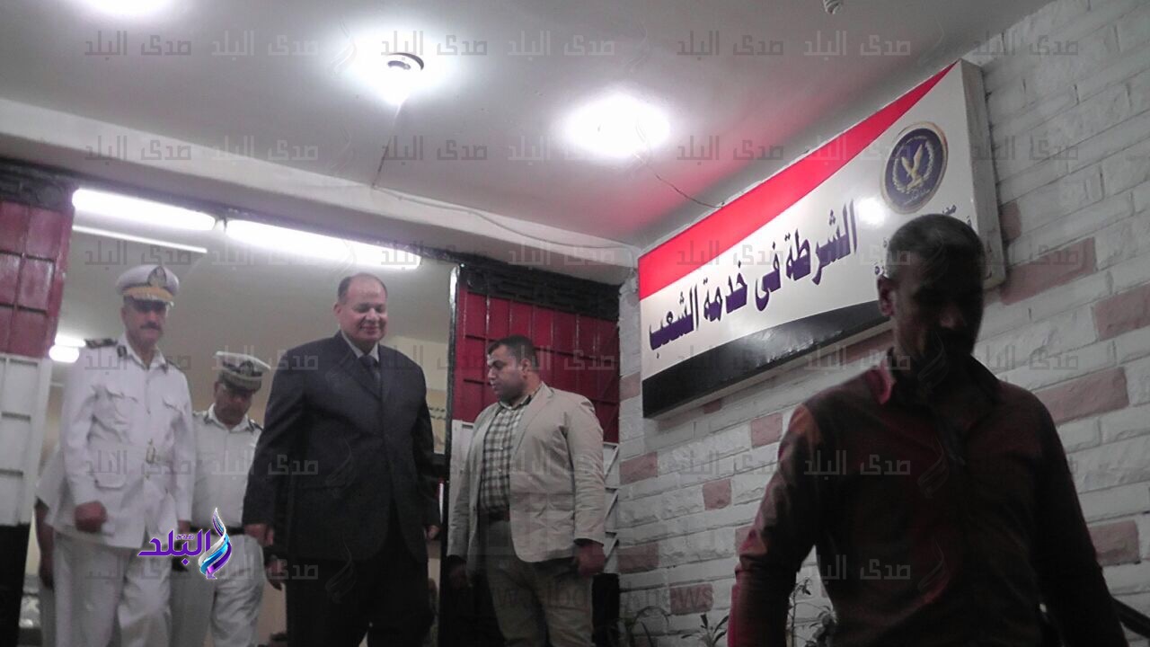 مدير امن الجيزة في جولة بالقطاع