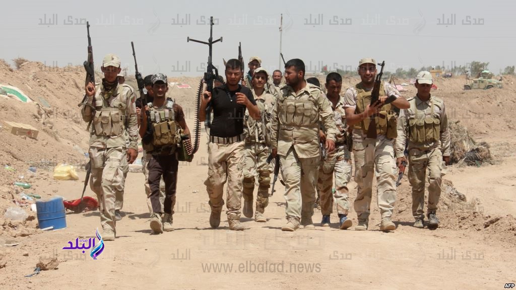  انسحاب الحشد الشعبي العراقي من قضاء القائم بالأنبار 