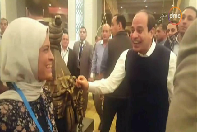 الرئيس السيسي و«نحاتة المنيا»
