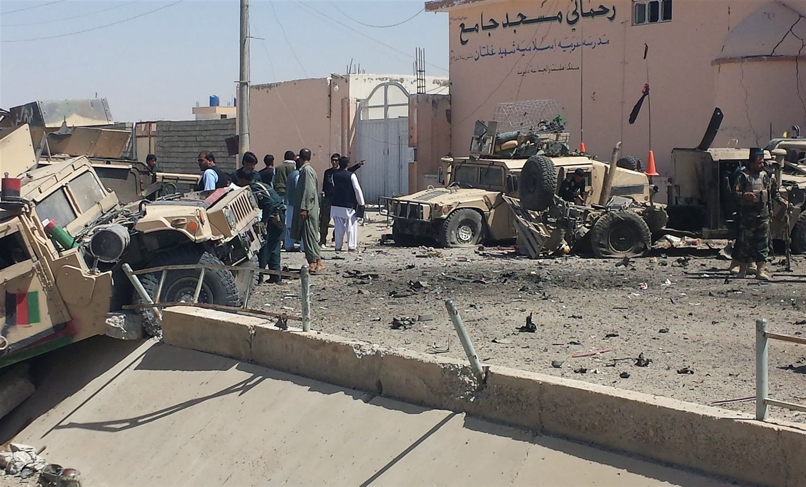 هجوم انتحاري في إقليم هلمند في أفغانستان هجوم انتحاري في إقليم هلمند في أفغانستان