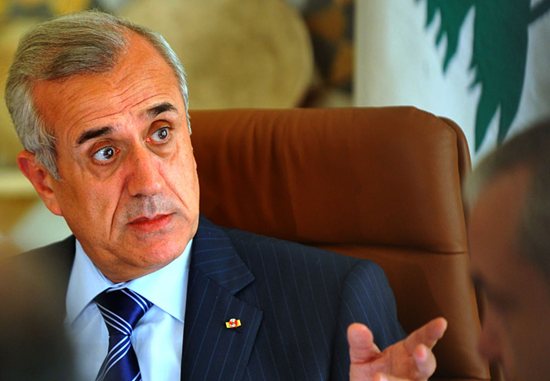 ميشيل سليمان - ارشيفية 