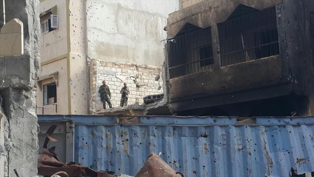 بمحيط الفندق البلدي في بنغازي