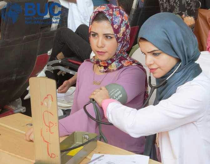 جانب من حملة التبرع 