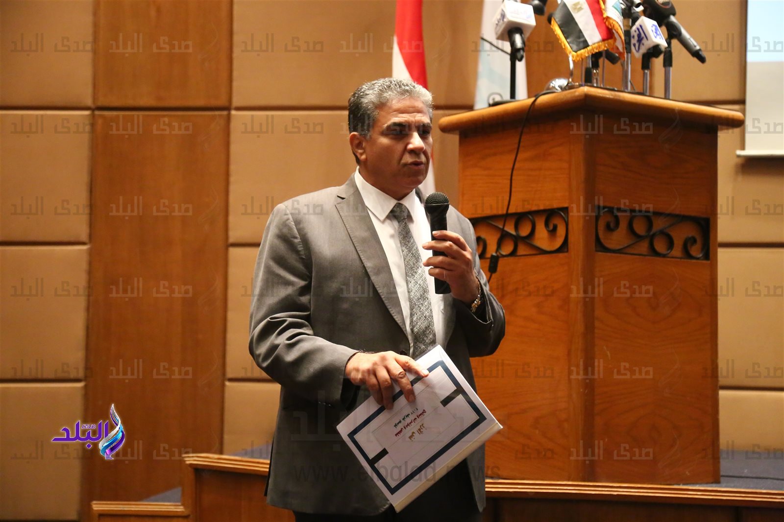  الدكتور خالد فهمي وزير البيئة
