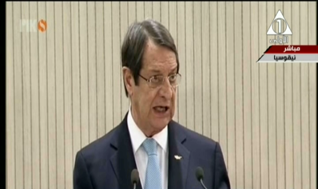 الرئيس القبرصي نيكوس اناستاسيادس الرئيس القبرصي نيكوس اناستاسيادس