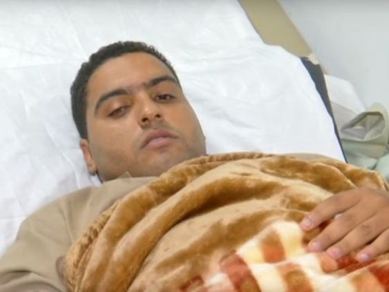 إمام مسجد الروضة المصاب إمام مسجد الروضة المصاب