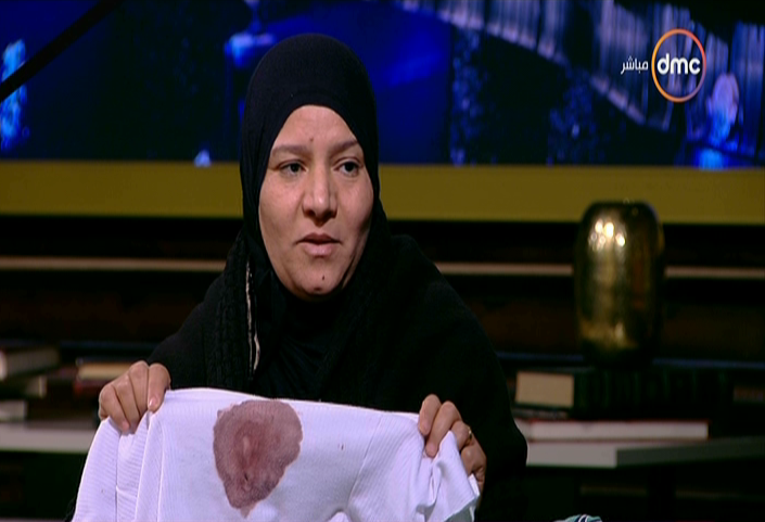 زوجة أحد شهداء مسجد الروضة بشمال سيناء