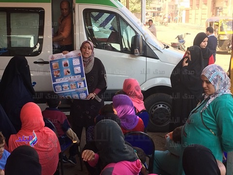 قوافل طبية فى الدقهلية 