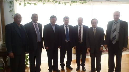 أعضاء مجلس الجاليات العربية في اليونان