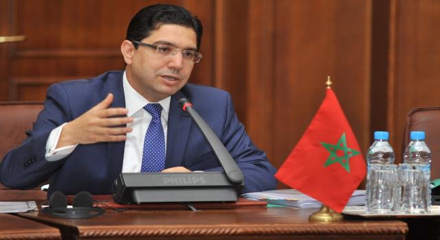 وزيرا خارجية المغرب ناصر بوريطة وموريتانيا وزيرا خارجية المغرب ناصر بوريطة وموريتانيا