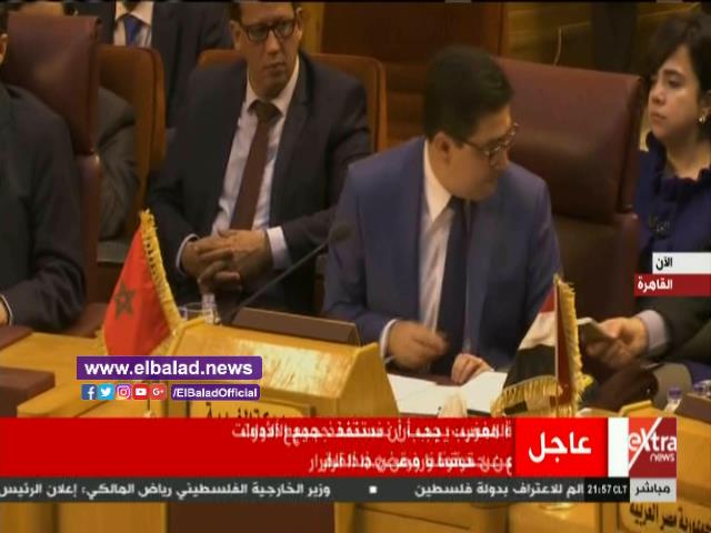  وزير الخارجية المغربي ناصر بوريطة